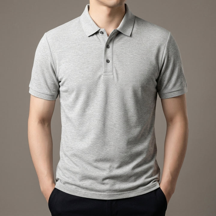 Nymero Cotton Polo Shirt - Multi-Color Classic Men's Golf Tee