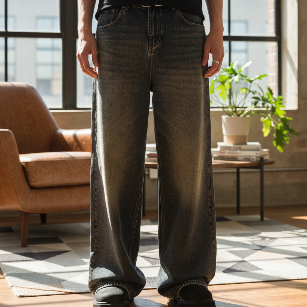 Barrel Leg Jeans