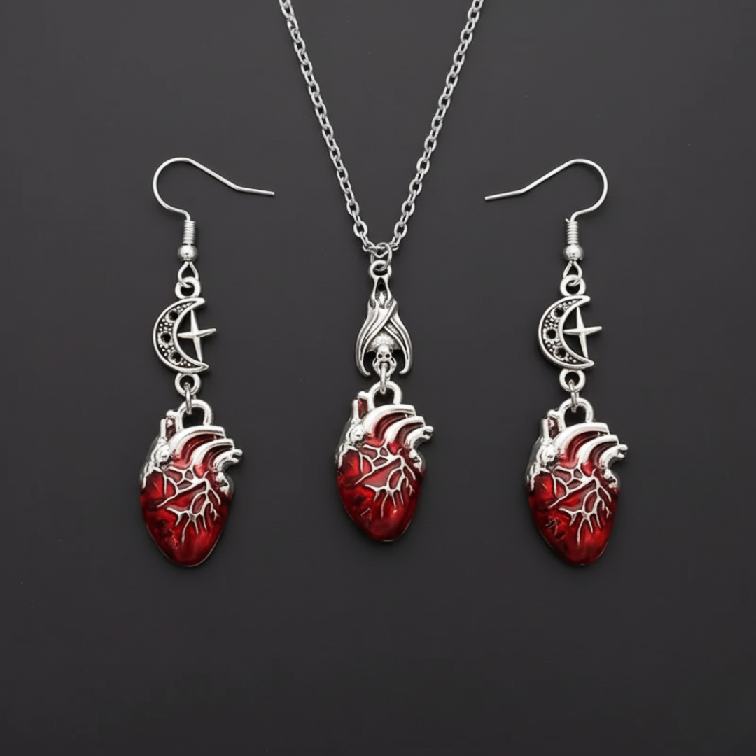 Crimson Heartbeat Love Set
