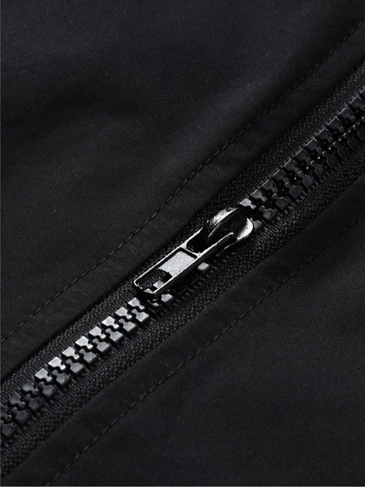 Men's Lightweight Windbreaker Jacket - Full Zip Color-Block Jacket