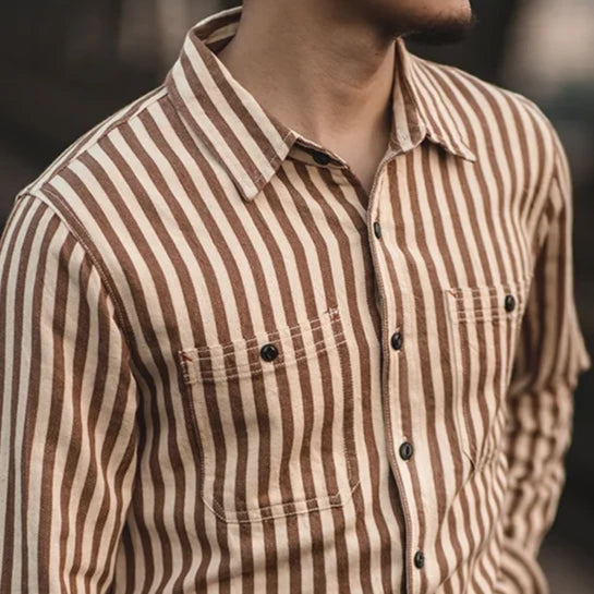 Heritage Striped Work Shirt: The Classic Urban Outfitter