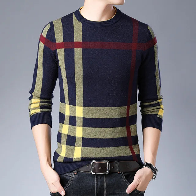 Slim Fit O-neck Sweater