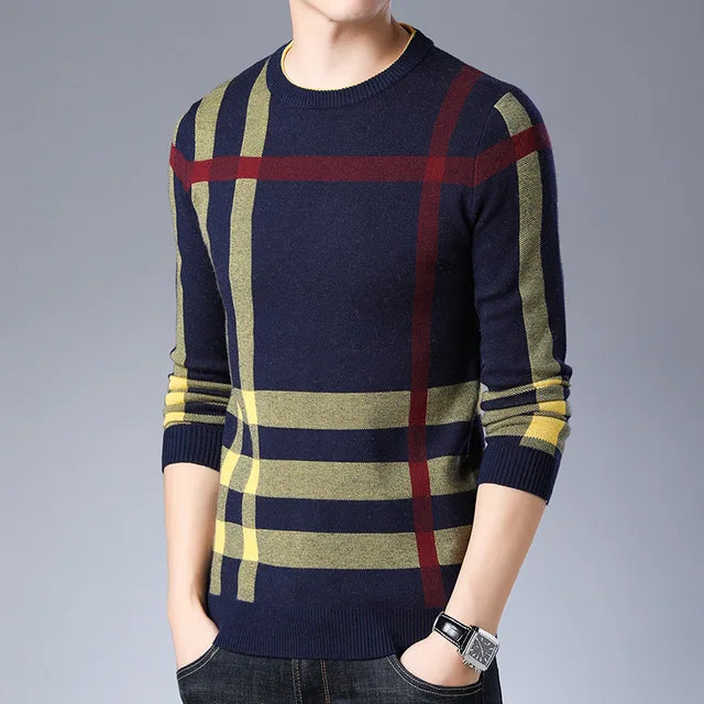 Slim Fit O-neck Sweater