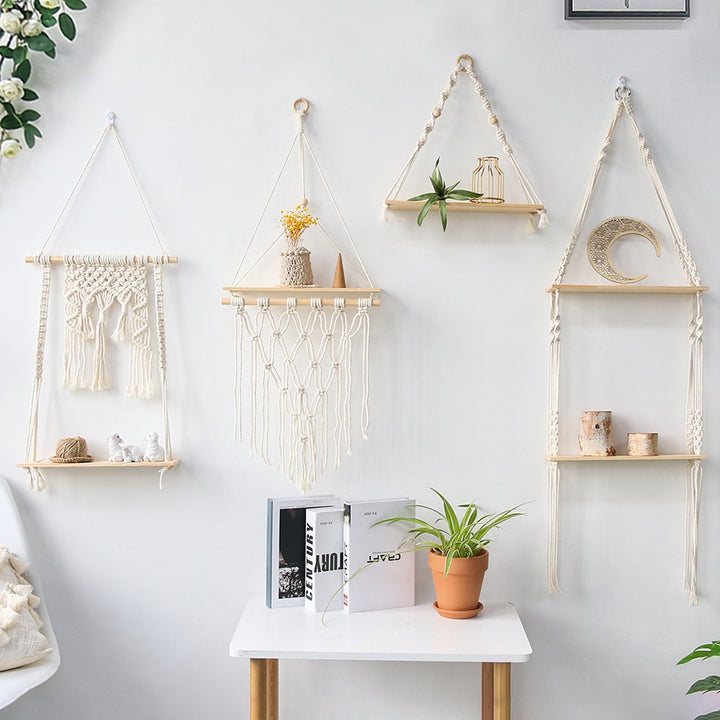 Wooden Wall Decoration Shelf