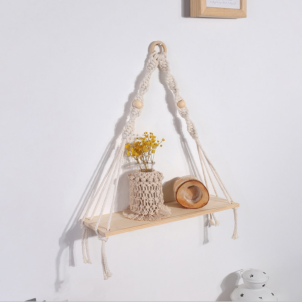 Wooden Wall Decoration Shelf