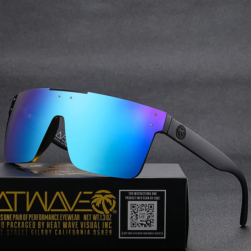 Iridescent Shield Sunglasses