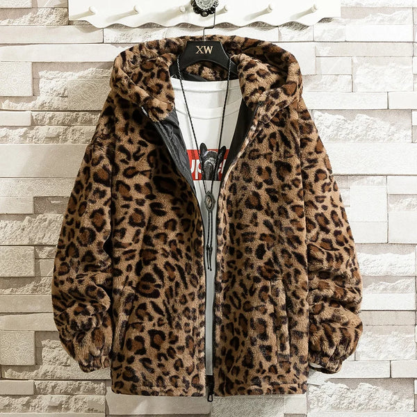 希少 MASSES HOODED JKT LEOPARD L size Hbe14f429f7a849f7b49b1942bde3d