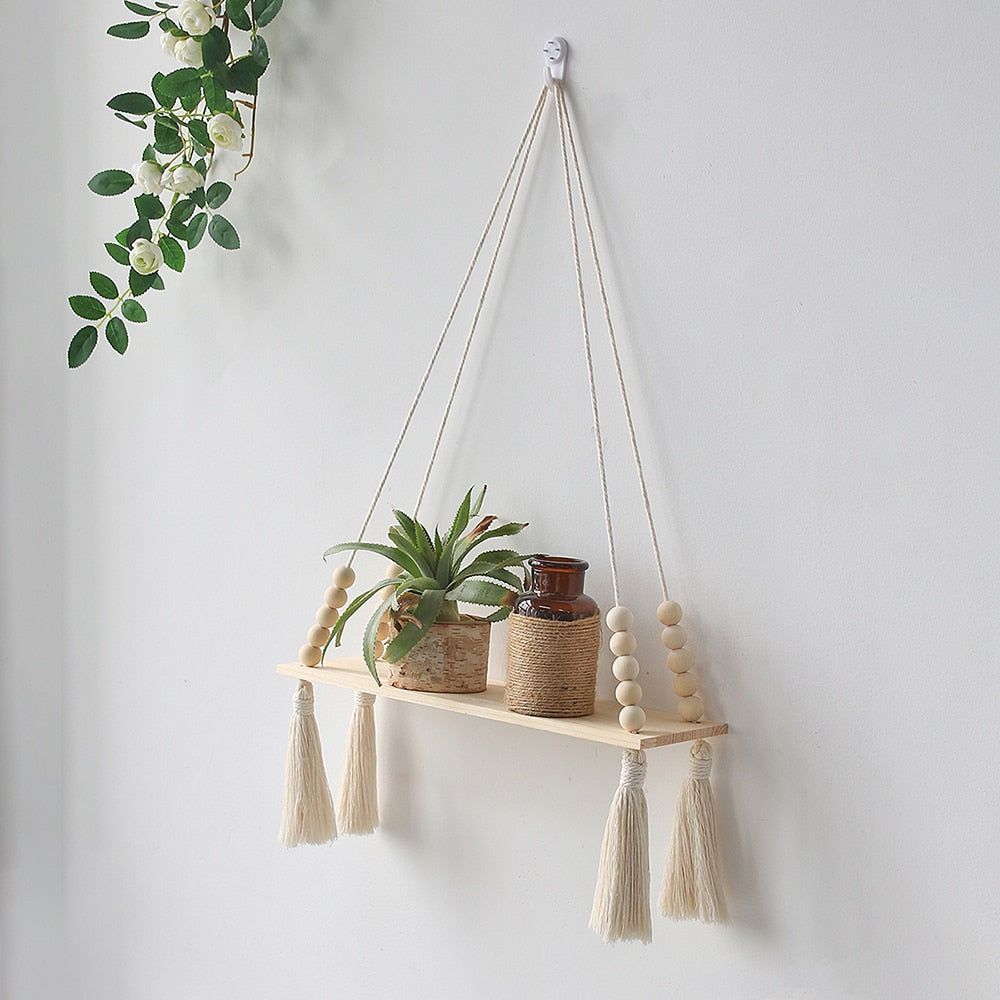 Wooden Wall Decoration Shelf