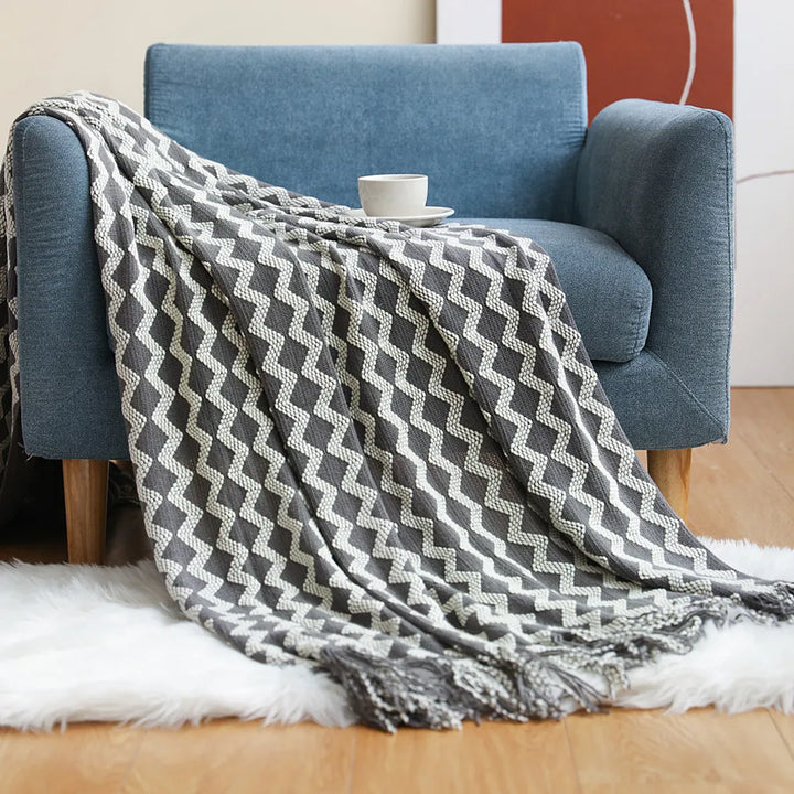 Borek Tassel Blanket