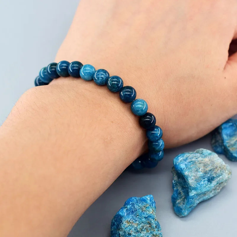 Blue Apatite Bracelet