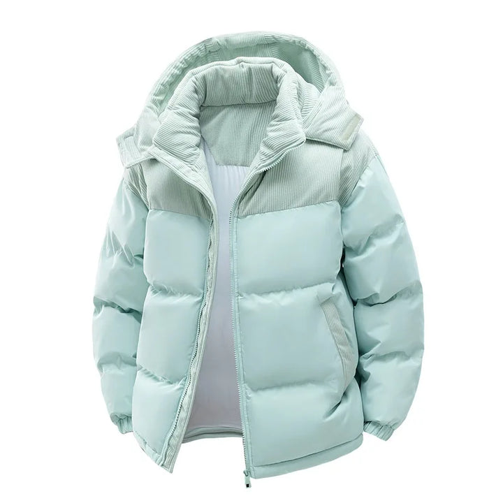 Men's Winter Jacket -Warm Cotton Jacket Fleece Lined