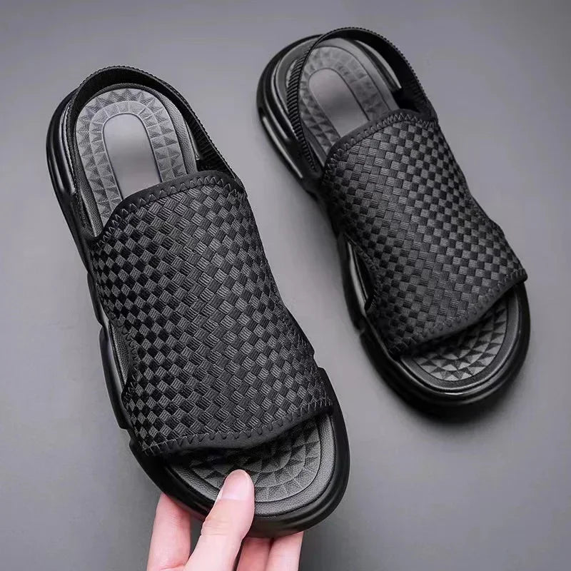 Woven Slide Sandals