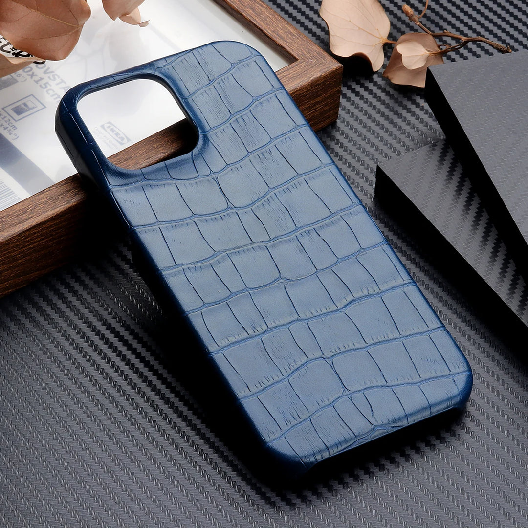 Luxury Crocodile Pattern Phone Case