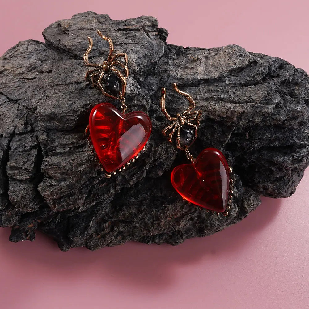 Dark Romance Spider Earring