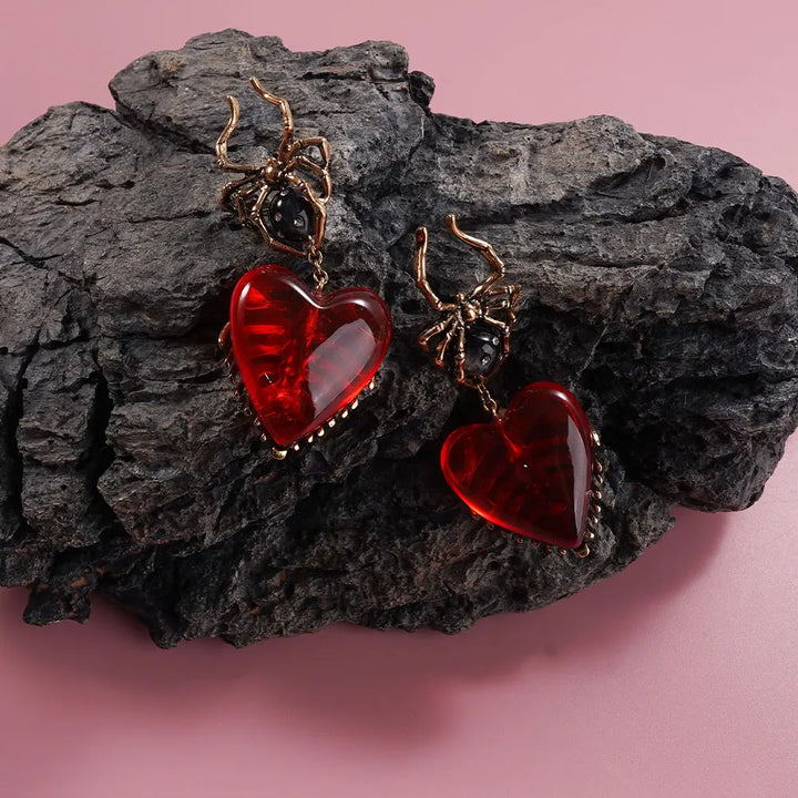 Dark Romance Spider Earring
