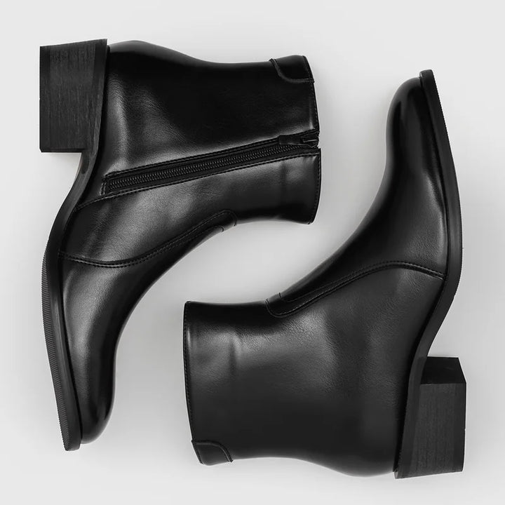 Men's Leather Chelsea Boots - Business Casual Ankle Boots
