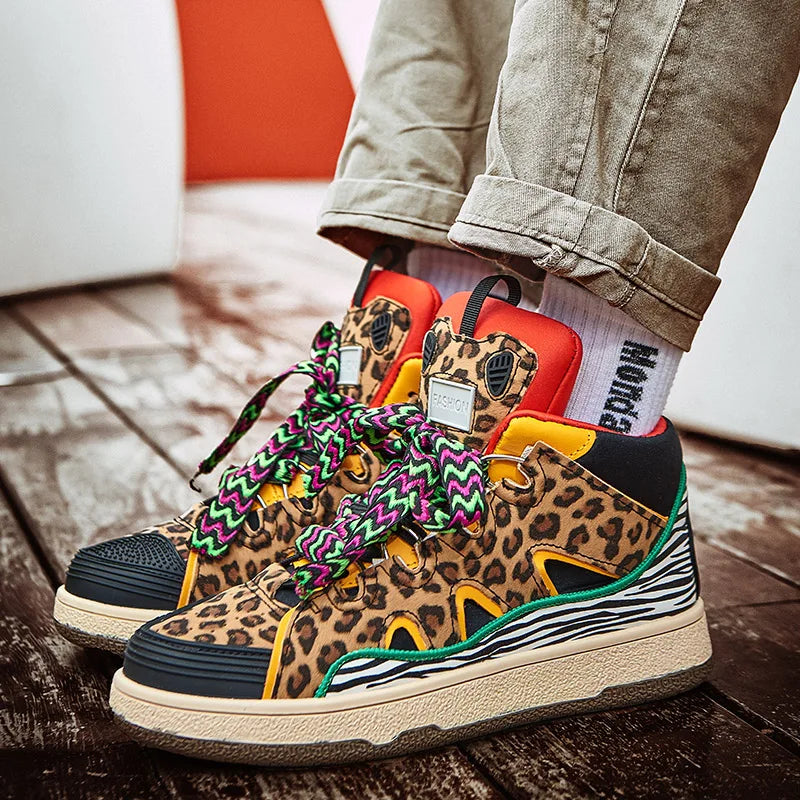 Wild Print High-Tops