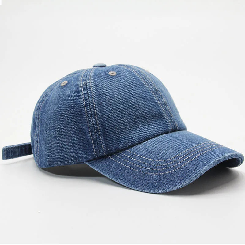 Vintage Denim Baseball Cap