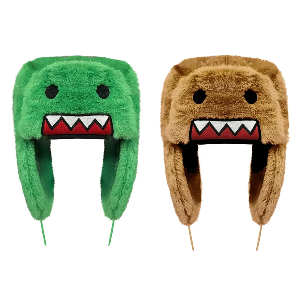 Kids Cartoon Ushanka Hat - Faux Fur Winter Hat