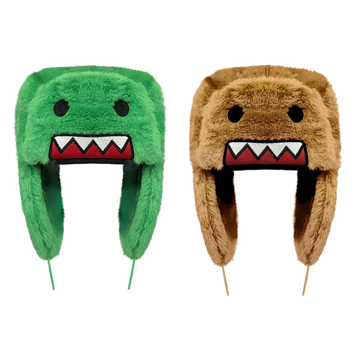 Kids Cartoon Ushanka Hat - Faux Fur Winter Hat