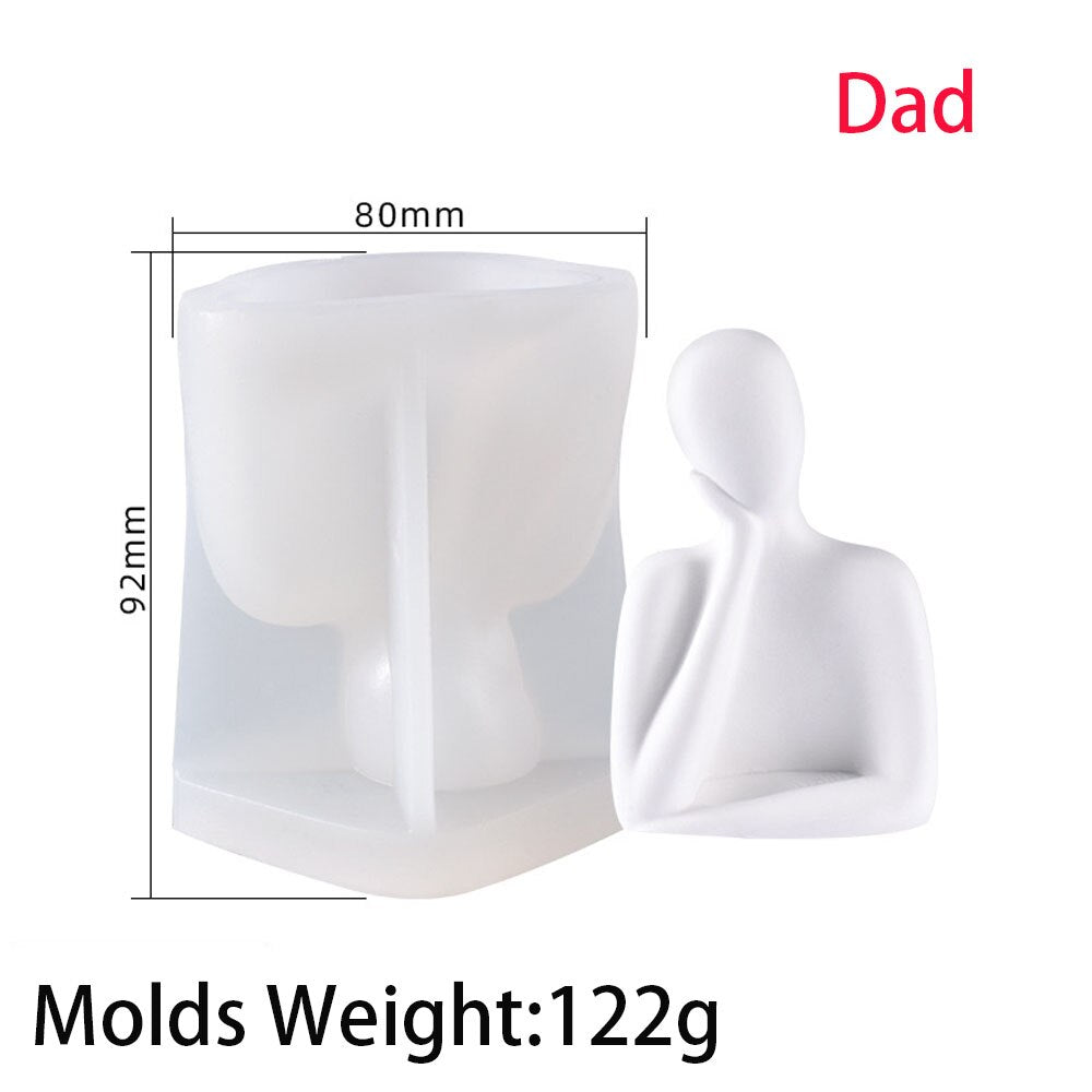 Abstract Human Body Mold