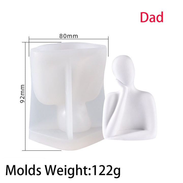 Abstract Human Body Mold