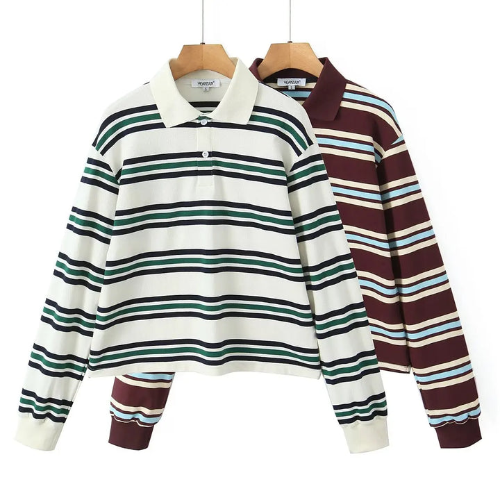 Riviera Striped Polo Shirt