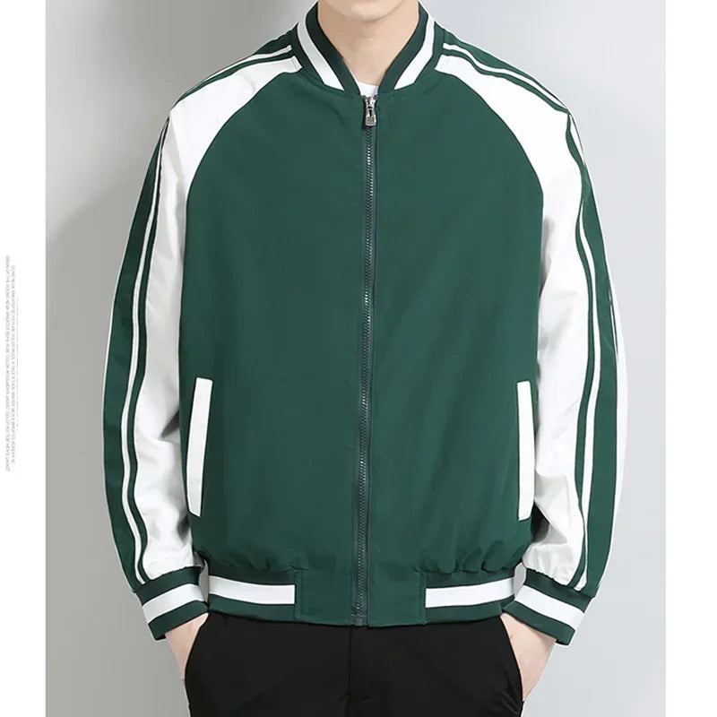 Retro Varsity Track Jacket