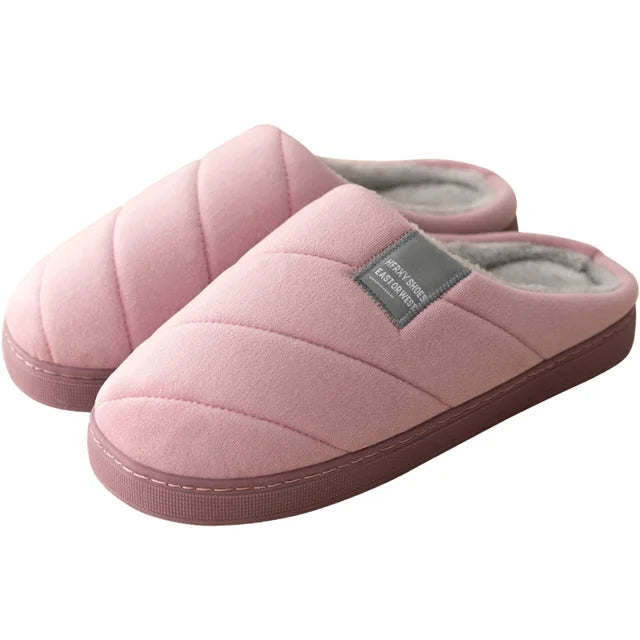 Plush Cotton Indoor Slippers