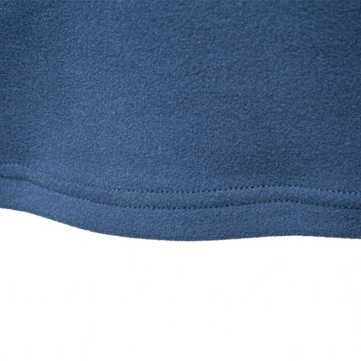 Men's Quarter Zip Sweatshirt - Fleece Mock Neck Pullover
