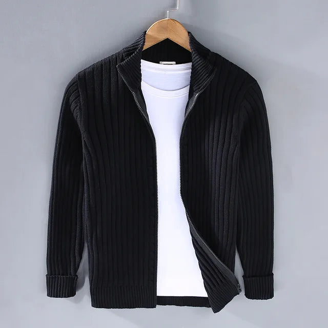 Men's Thick Knit Cardigan