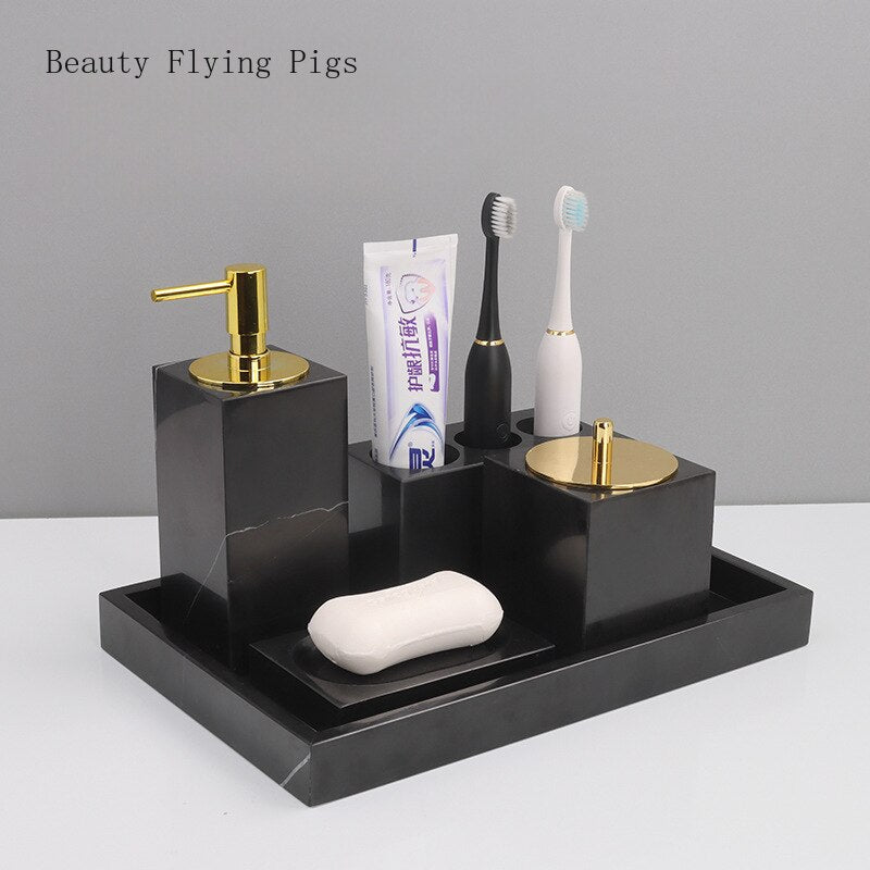 European Bathroom Decor Set