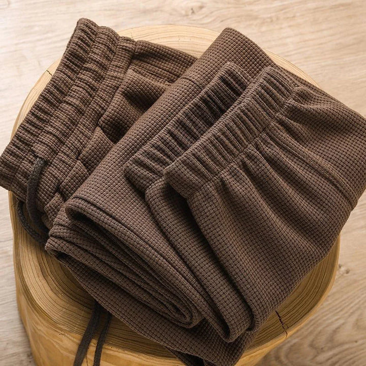 Textured Waffle Lounge Pants