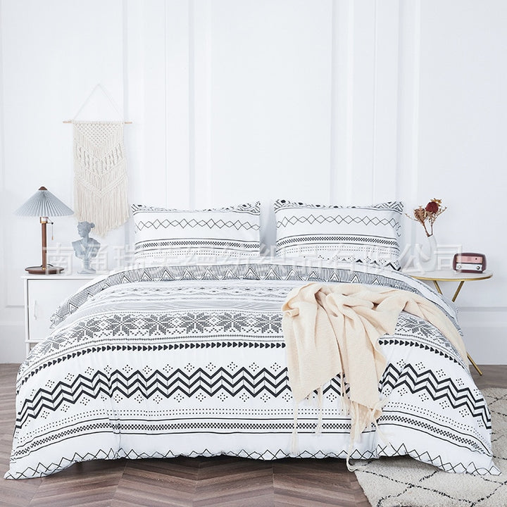 Bohemian Geometric Bedding.