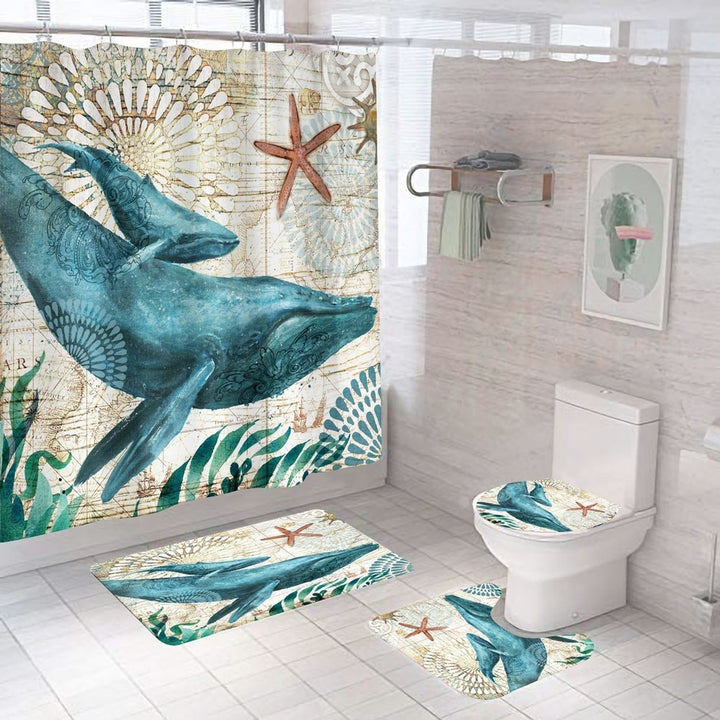 Sea Turtle Shower Curtain