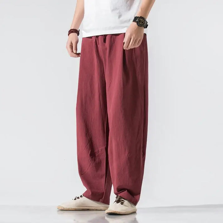 Modern Relaxed Linen Pants