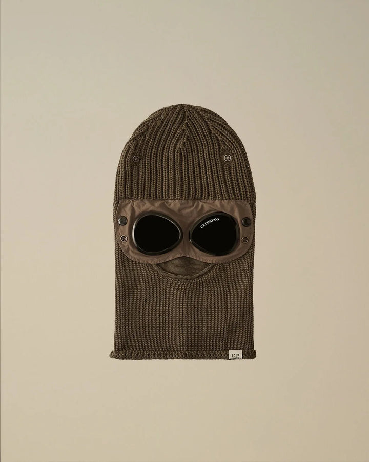 Unisex Windproof Balaclava with Goggles - Winter Cycling Face Mask