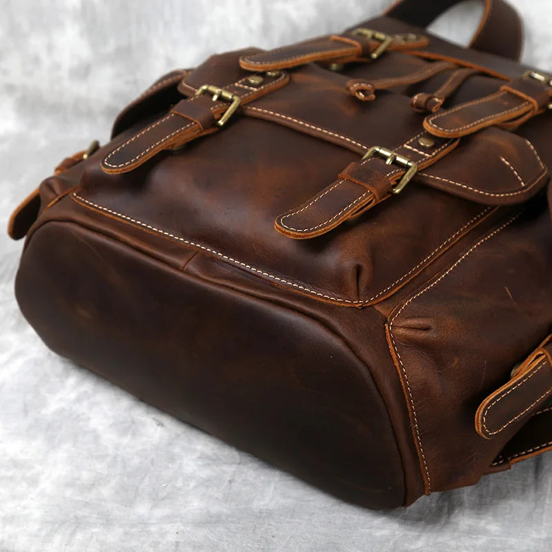 Wyatt Heritage Leather Rucksack