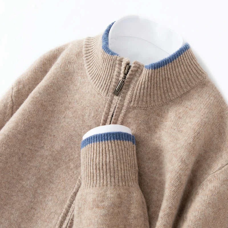 Highland Merino Zip Cardigan