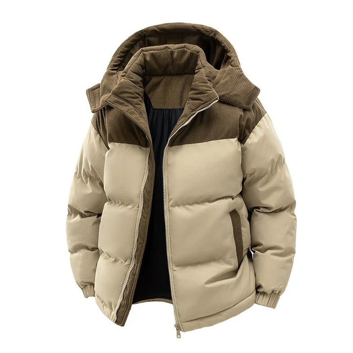 Men's Winter Jacket -Warm Cotton Jacket Fleece Lined