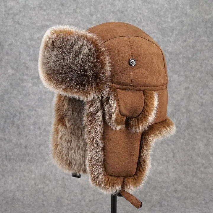 Unisex Faux Fur Ushanka Winter Earflap Hat