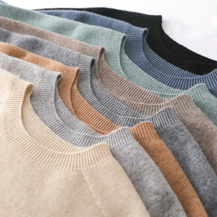 Premium Cashmere Crewneck Sweaters