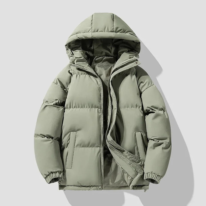 Hooded Cotton Puffer Jacket