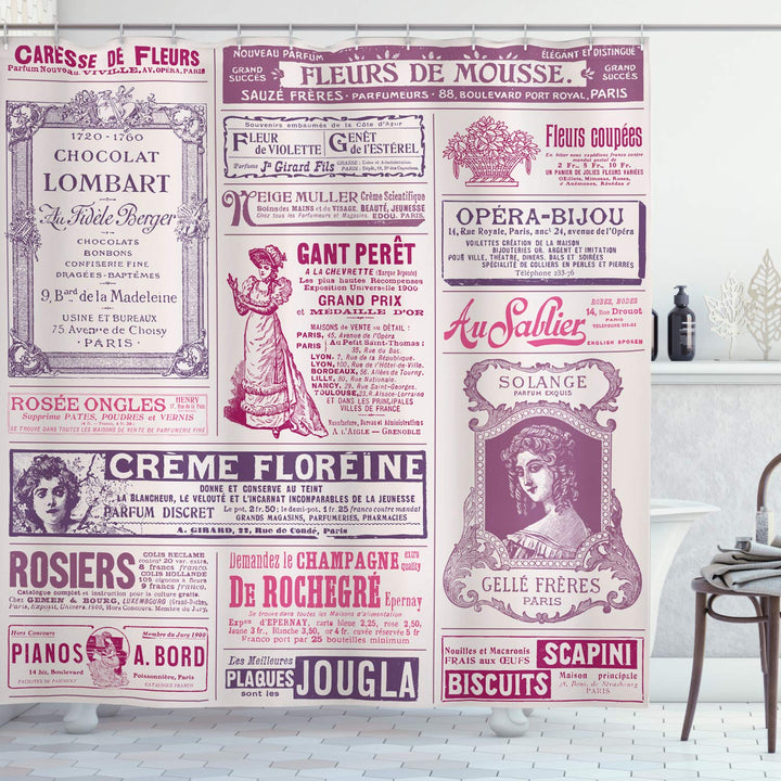 Vintage French Revolution Curtain