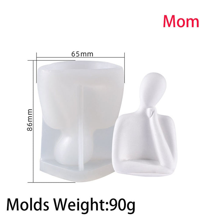 Abstract Human Body Mold