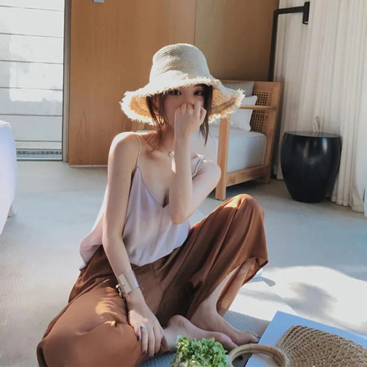 Fringe Bucket Hat