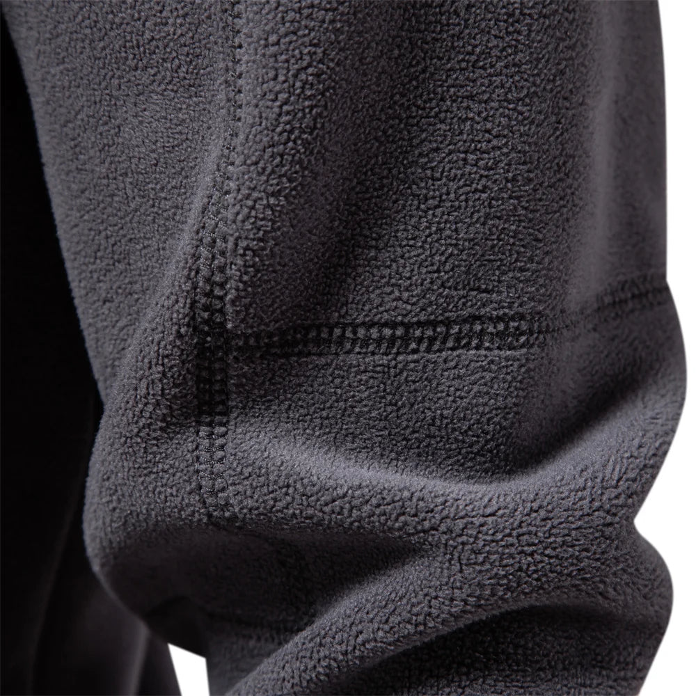 Men's Quarter Zip Fleece Jacket - Soft Shell Jacket