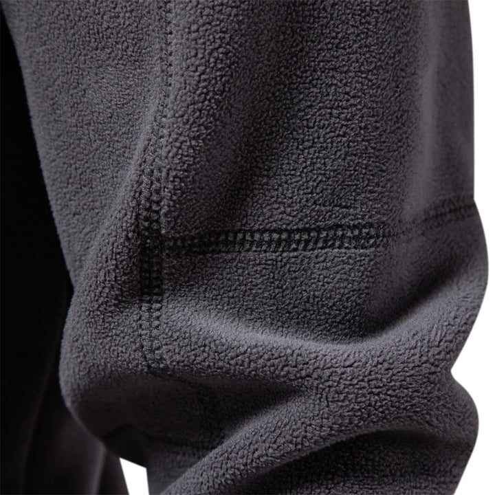 Men's Quarter Zip Fleece Jacket - Soft Shell Jacket