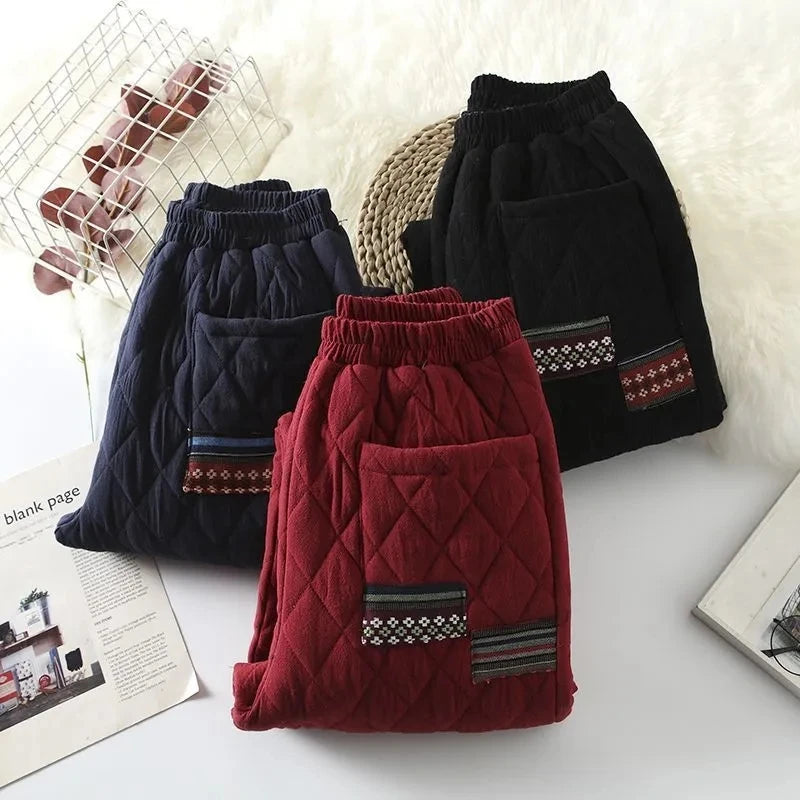 Women's Ultra-Warm Cotton-Padded Winter Pants