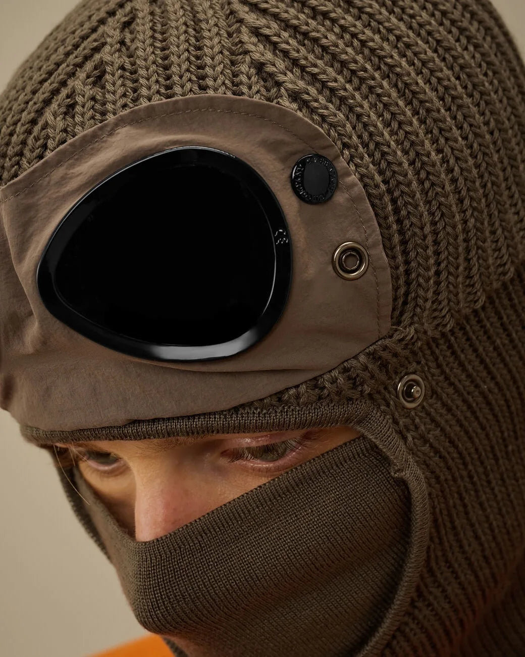 Unisex Windproof Balaclava with Goggles - Winter Cycling Face Mask